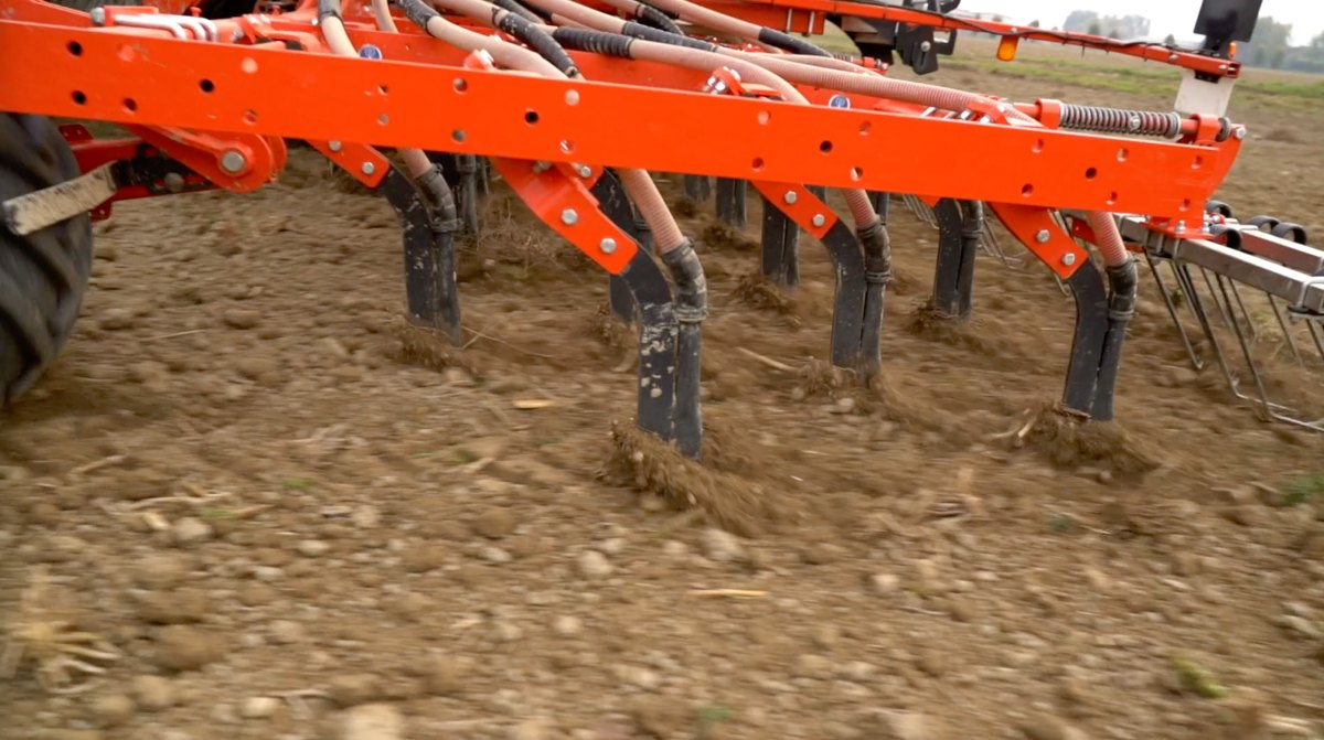 I denti di semina sottili della KUHN Megant 602 R
